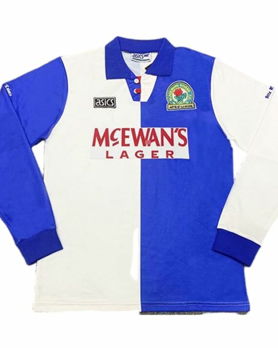 Blackburn Rovers Home Jersey 1994/95 Full Sleeves