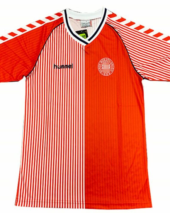 Denmark Home Jersey 1986-87 | Mailloten.com