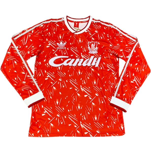 Liverpool Home Jersey 1989-91 Full Sleeves