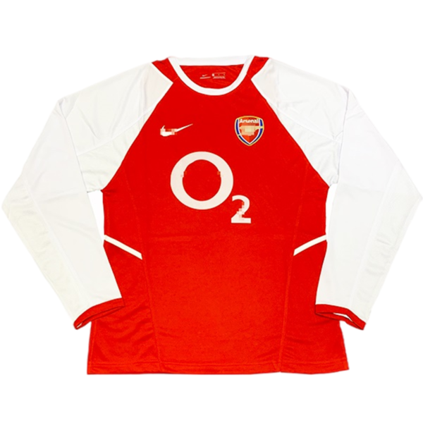 Arsenal Home Jersey 2002/04 Full Sleeves