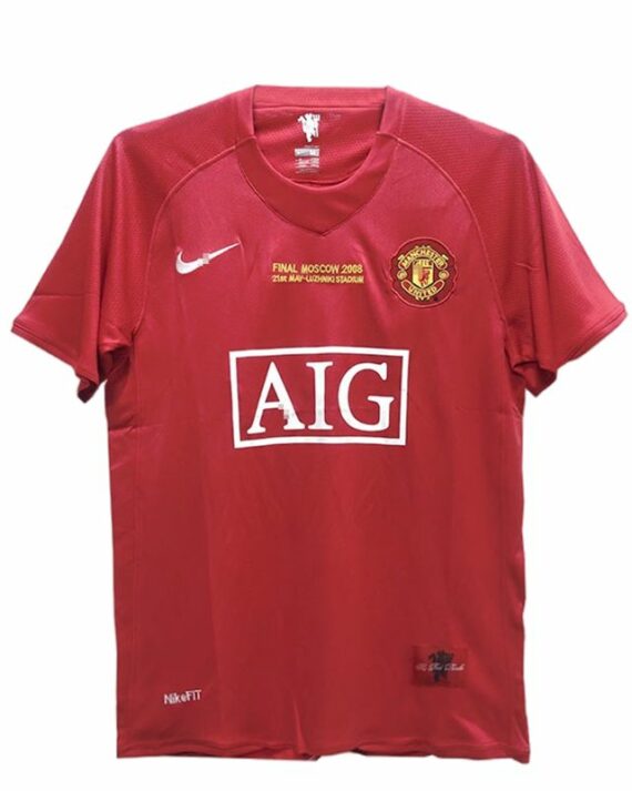 Manchester United Home Jersey 2008