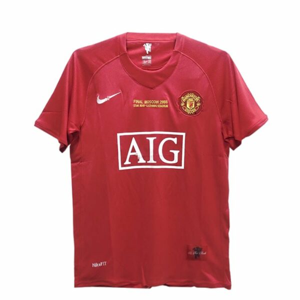 Manchester United Home Jersey 2008