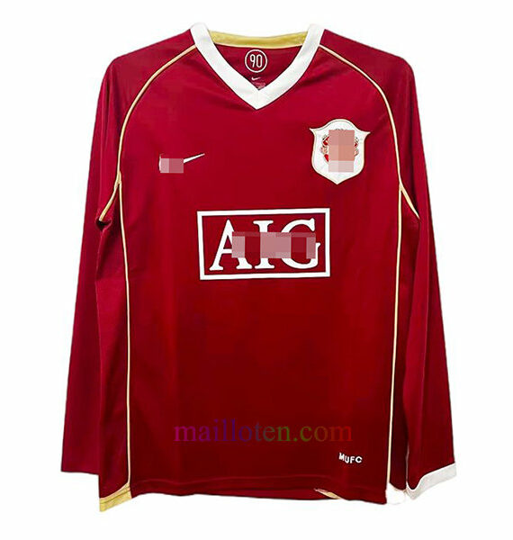 Manchester United Home Jersey 2006/07 Full Sleeves