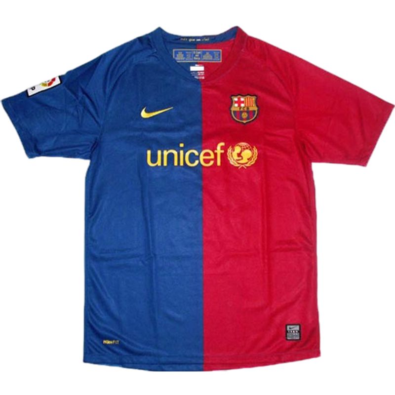 Camiseta Barça Primera Equipación 200809 de Liga de Campeones de la UEFA