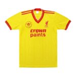 Camiseta Liverpool Segunda Equipación 198586