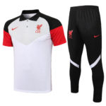 Polo Liverpool 2021/2022 Kit, Blanco & Negro