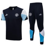 Camiseta De Entrenamiento Manchester City 2021/22 Kit, Azul