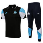 Polo Olympique Marsella 2021/2022 Kit, Azul Marino