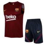 Camiseta Sin Mangas Bacelona 2021/22 Kit, Rojo