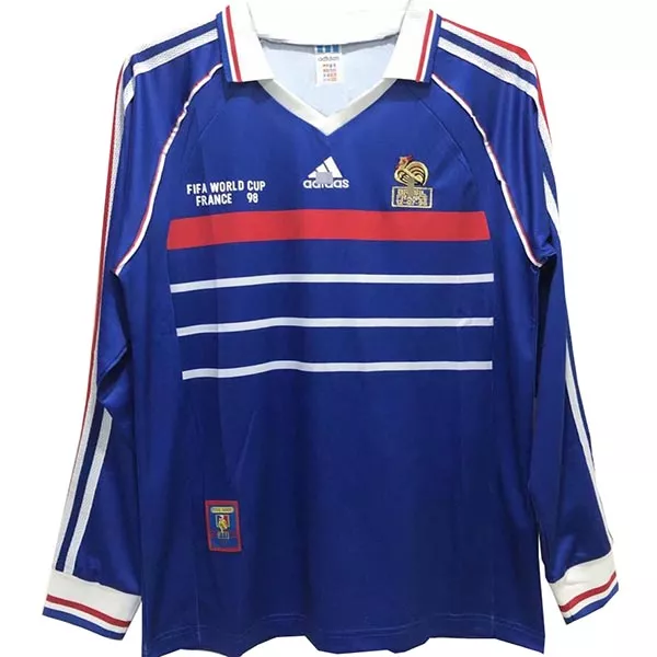 France Home Jersey 1998 Full Sleeves
