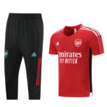 Ropa Deportiva Arsenal 2021/22 Kit, Rojo & Rayas Rojas Pantalones