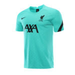 Camiseta De Entrenamiento Liverpool 2021/22, Negro & Verde Claro