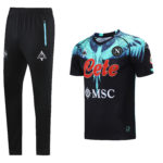 Camiseta De Entrenamiento Napoli 2021/22 Kit, Negro & Azul