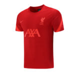 Camiseta De Entrenamiento Liverpool 2021/22, Negro & Naranja