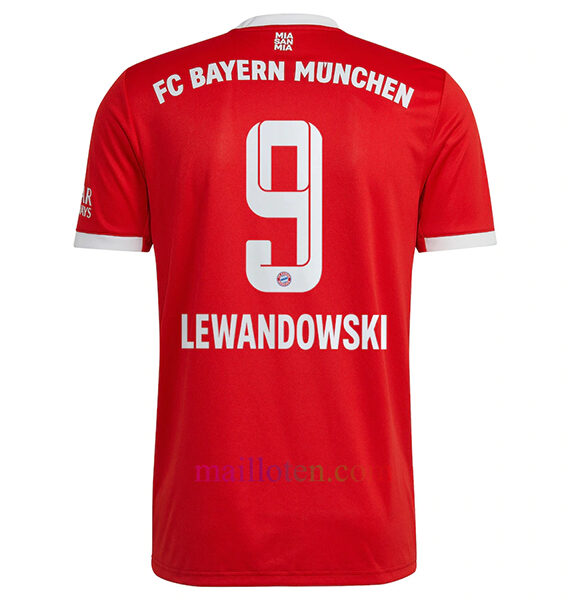 #9 Lewandowski Bayern Munich Home Jersey 2022/23 | Mailloten.com