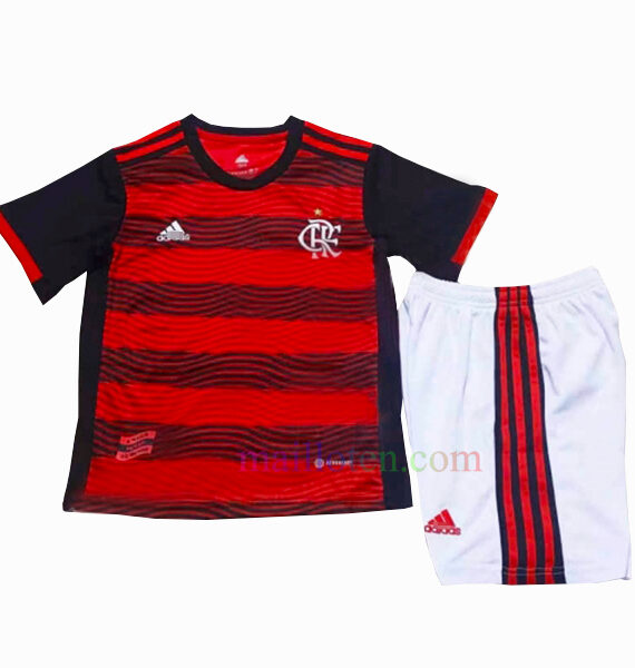Flamengo Home Kit Kids 2022/23 | Mailloten.com
