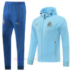 Olympique Marseille Strike Hoodie Kit 2021/22 Sky Blue