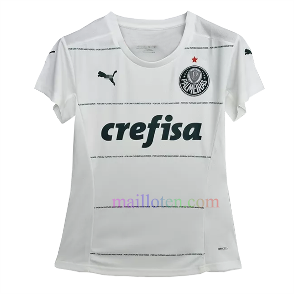 New 2021-22 Palmeiras Home Soccer Jersey Women Short Sleeves Shirt S-XL 