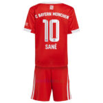 Sané #10 Bayern Munich Home Kit Kids 2022/23