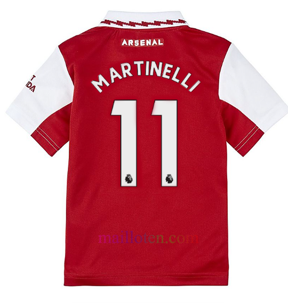 #11 Martinelli Arsenal Home Kit Kids 2022/23