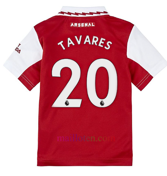 #20 Tavares Arsenal Home Kit Kids 2022/23