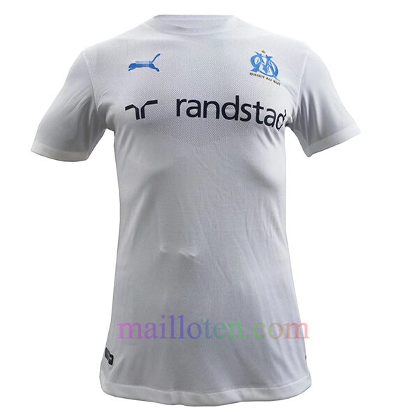 Olympique Marseille White Training Jersey 2022/23 Player Version | Mailloten.com