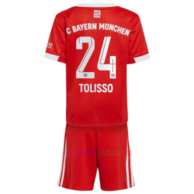 #24 Bayern Munich Home Kit Kids 2022/23