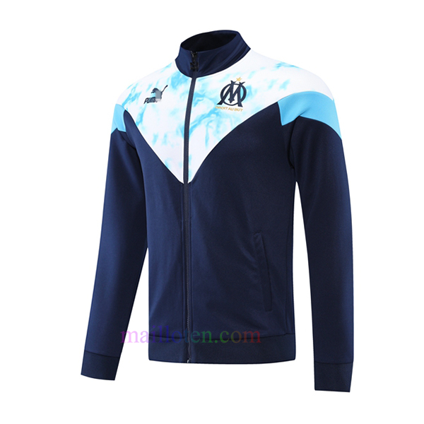 Olympique Marseille Blue & White Tracksuit 2022/23 Full Zip