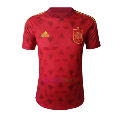 Spain Red Patterned Jersey 2022/23