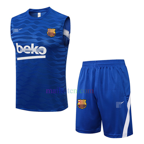 Barcelona Sleeveless Training Kits 2022/23 | Mailloten.com