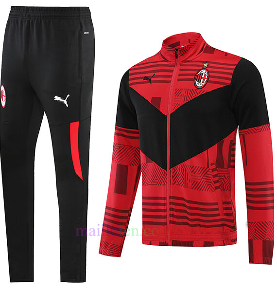 AC Milan Red Tracksuit 2022/23 Full Zip