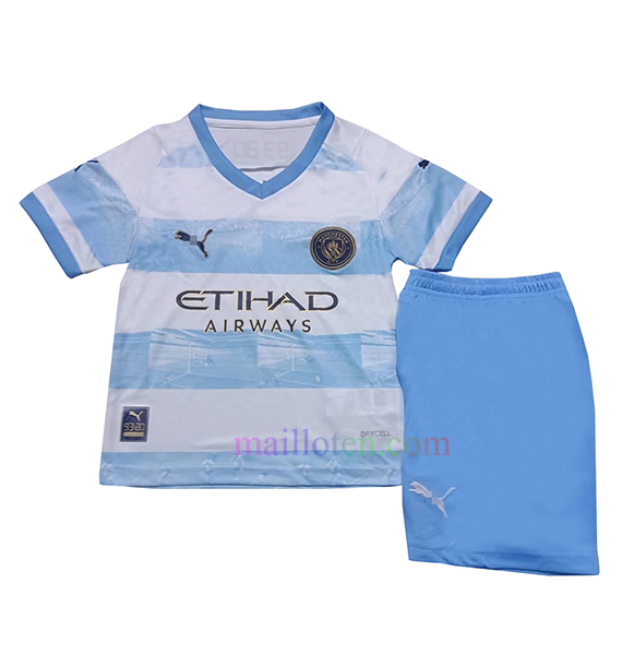 Manchester City Kit Kids 2022/23 Commemorative Version