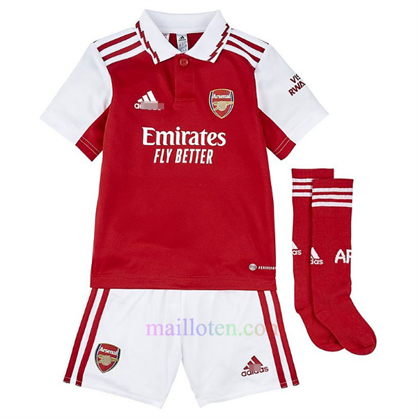 #3 Tierney Arsenal Home Kit Kids 2022/23