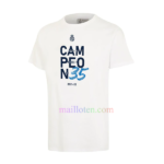 Real Madrid 35 Campeón White T-Shirt 2021/22