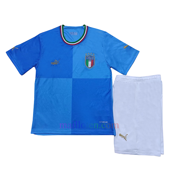 Italy Home Kit Kids 2022 | Mailloten.com