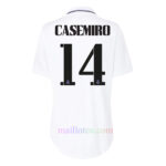 CASEMIRO #14 Real Madrid Home Jersey 2022/23 Women