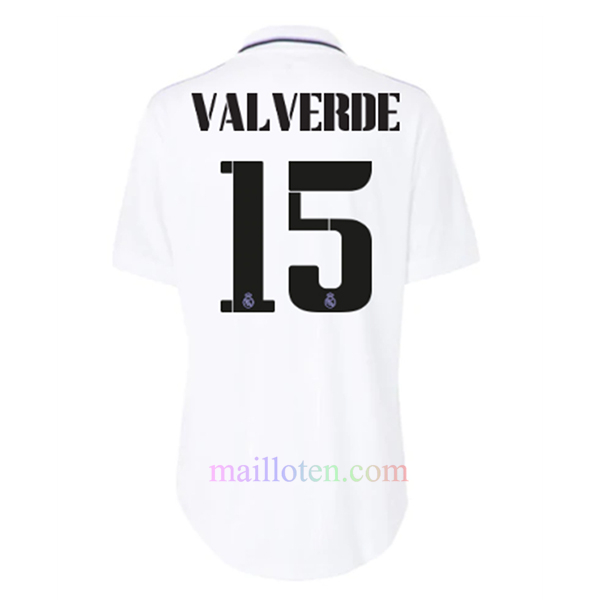 VALVERDE #15 Real Madrid Home Jersey 2022/23 Women