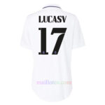 LUCAS V. #15 Real Madrid Home Jersey 2022/23 Women