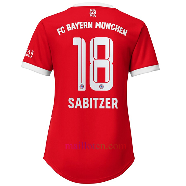 Sabitzer #18 Bayern Munich Home Jersey 2022/23 Women