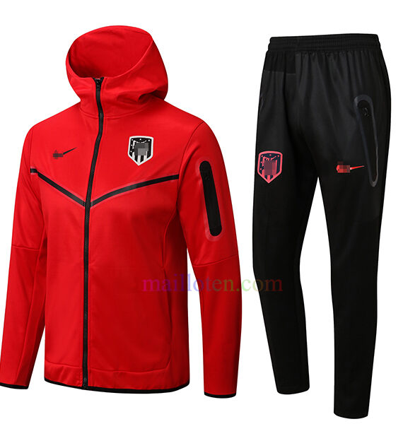 Atletico Madrid Red Hoodie Kit 2022/23 | Mailloten.com