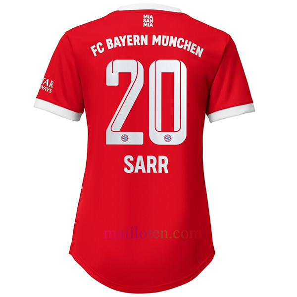 Sarr #20 Bayern Munich Home Jersey 2022/23 Women