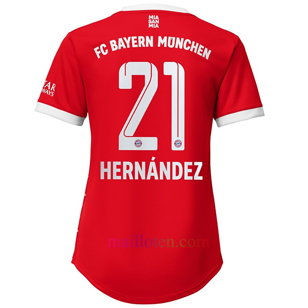 Hernández #21 Bayern Munich Home Jersey 2022/23 Women