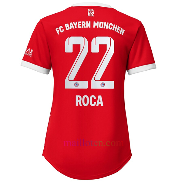 Roca #22 Bayern Munich Home Jersey 2022/23 Women