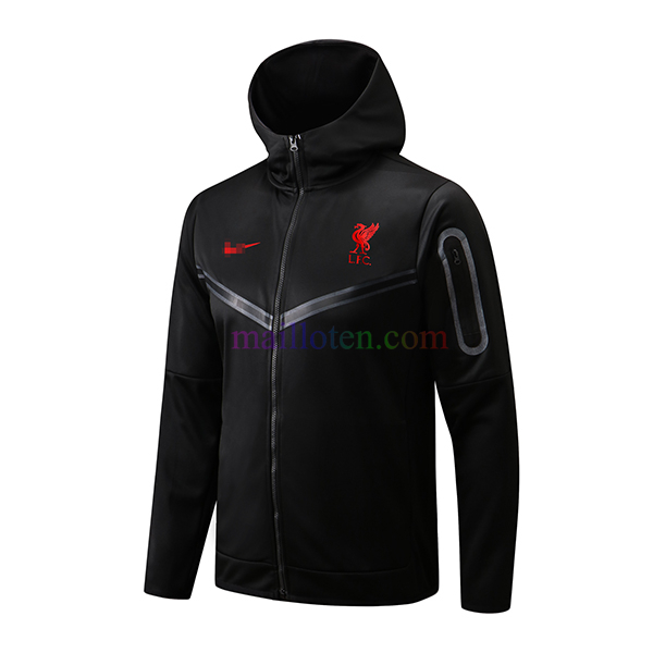 Liverpool Black Hoodie Kit 2022/23