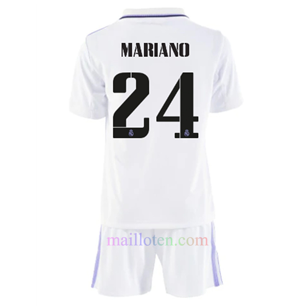 MARIANO #24 Real Madrid Home Kit Kids 2022/23