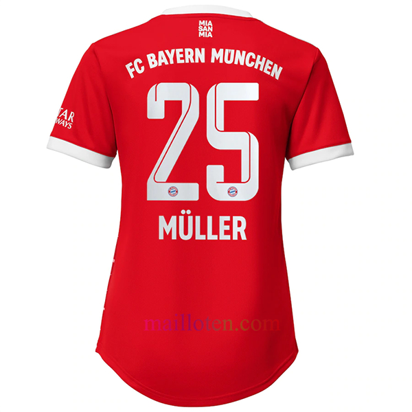 Müller #25 Bayern Munich Home Jersey 2022/23 Women