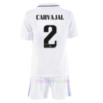 CARVAJAL #2 Real Madrid Home Kit Kids 2022/23