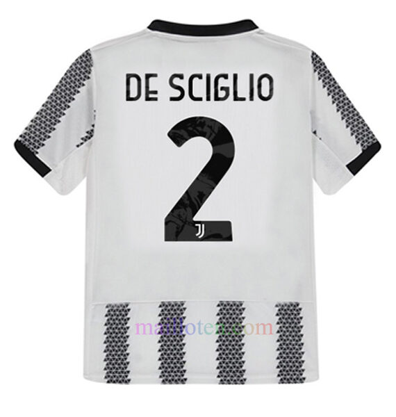#2 De Sciglio Juventus Home Kit Kids 2022/23 | Mailloten.com
