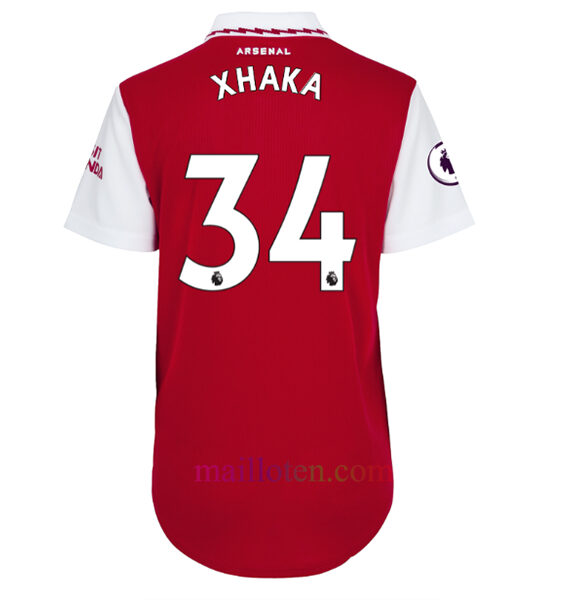 #34 Xhaka Arsenal Home Jersey 2022/23 Women