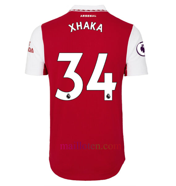 #34 Xhaka Arsenal Home Jersey 2022/23 Player Version